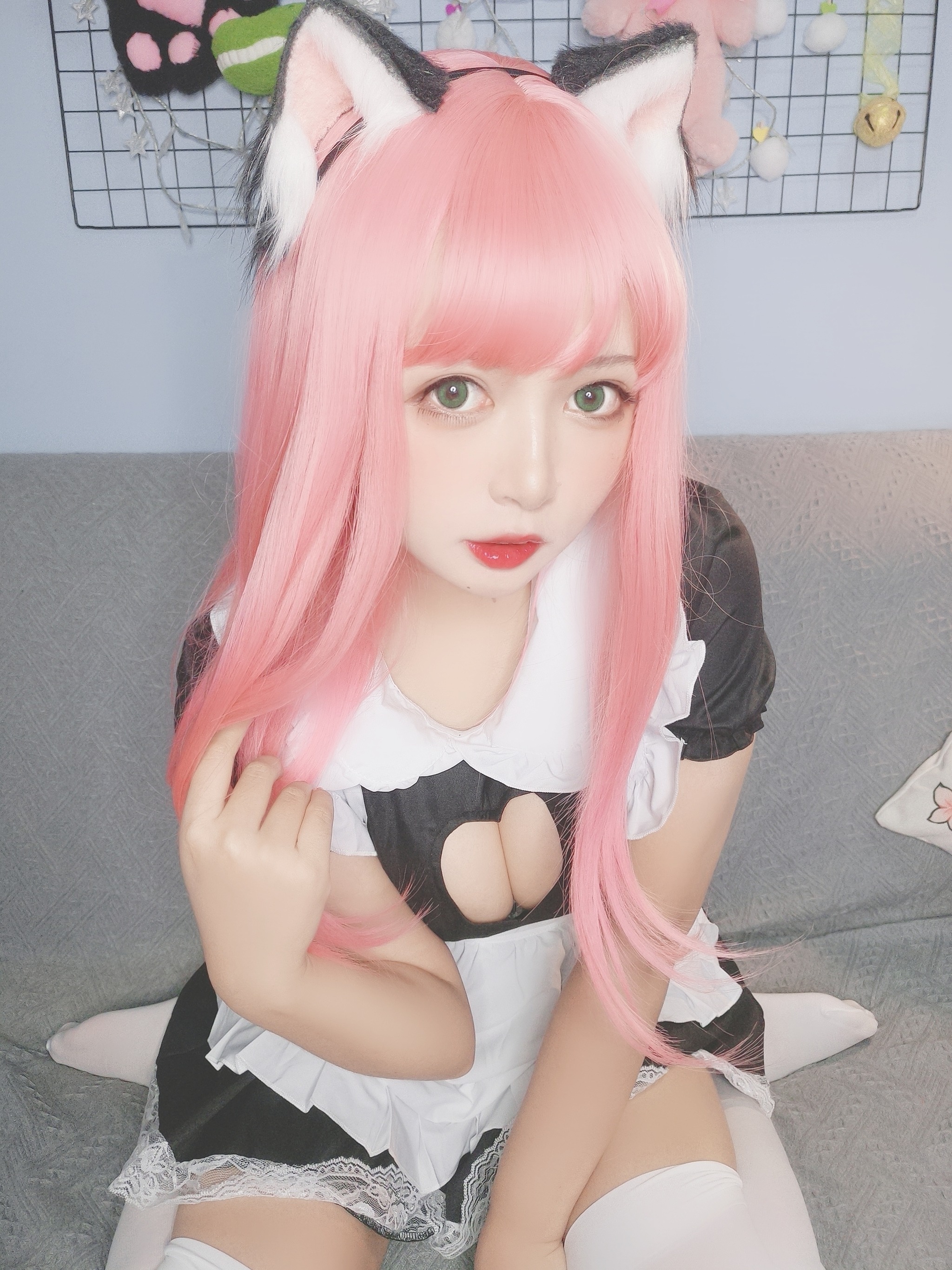 图片[1]-黑猫猫 – NO.003 猫女仆自拍 [13P]-XikXak